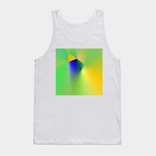 red blue green abstract texture background pattern Tank Top